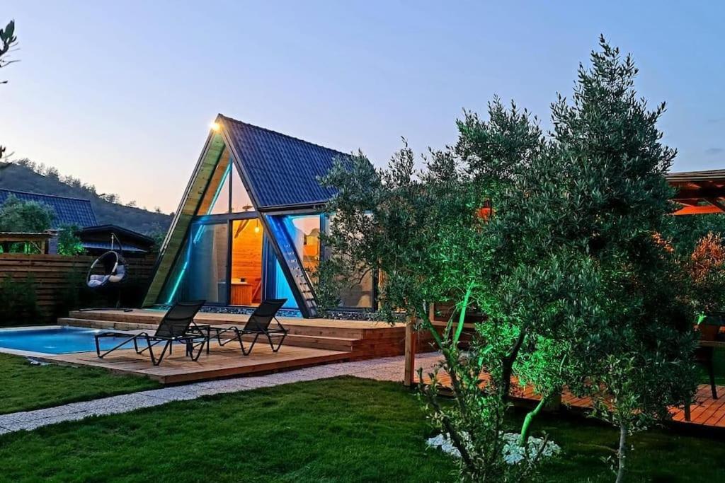 Villa Zeytin Havuzlu Jakuzili Фетхие Экстерьер фото