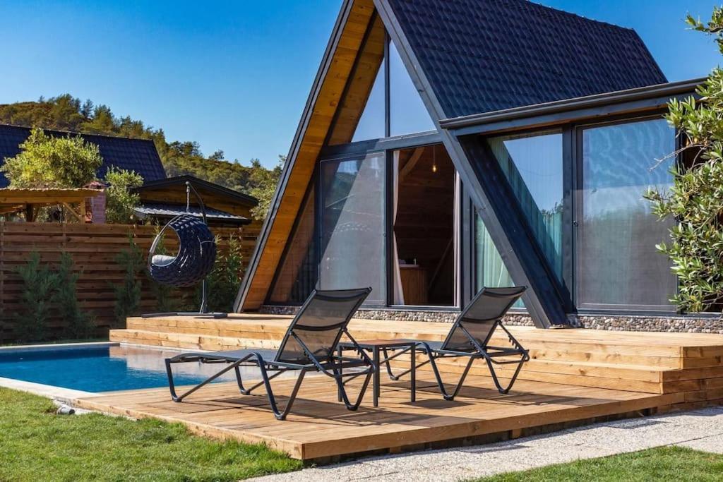 Villa Zeytin Havuzlu Jakuzili Фетхие Экстерьер фото