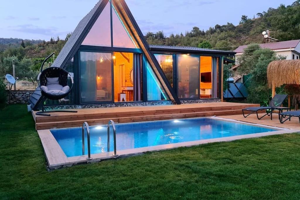 Villa Zeytin Havuzlu Jakuzili Фетхие Экстерьер фото