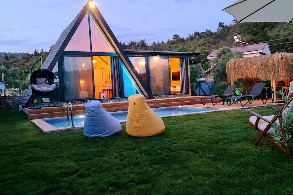 Villa Zeytin Havuzlu Jakuzili Фетхие Экстерьер фото